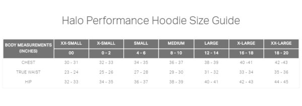 PILATESBODY-by-Kayla-halo-performance-hoodie-black-size-guide