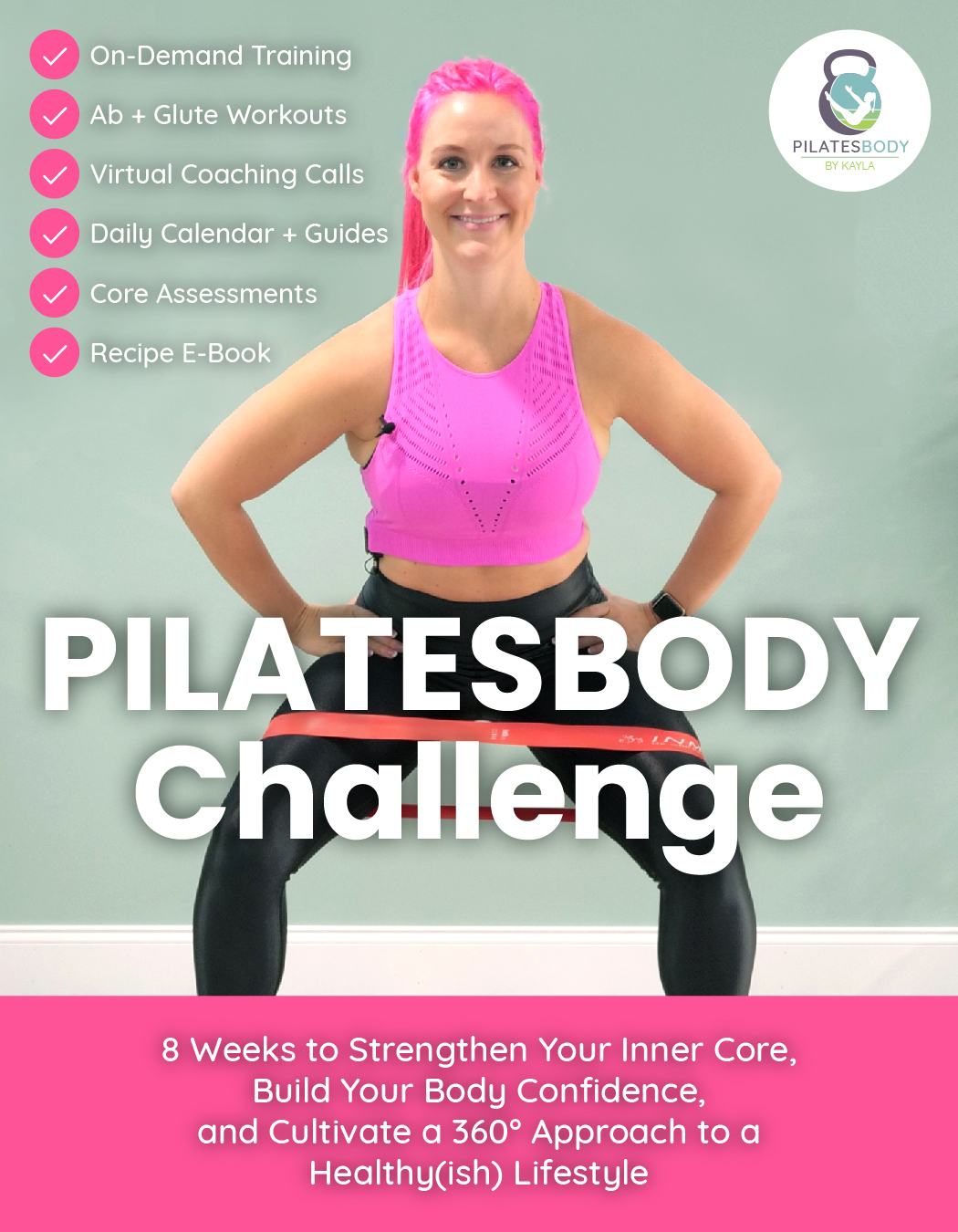 Pilates Workout Programs - On-Demand Virtual Fitness - PILATESBODY by Kayla
