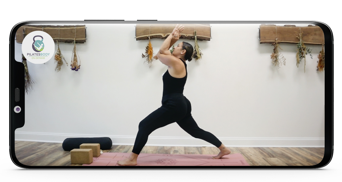 Cozy-Yoga-Flow-Postnatal-Approved-Workout-at-home-class-pilatesbody-on-demand-by-kayla