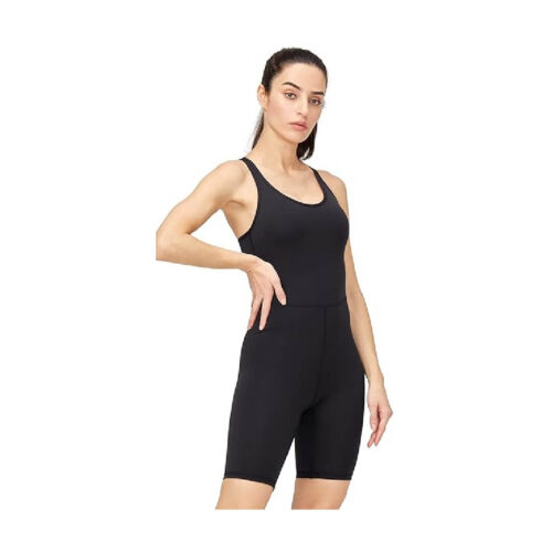 best-workout-bodysuit-romper-on-amazon-one-piece-unitard-shorts-criss-cross-back-what-to-wear-to-pilates