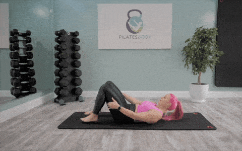 how-to-do-Iso-Ab-Contractions-at-home-Pilates-exercises-for-beginners-How-to-move-GIF-Core-Flow-8-minute-workout