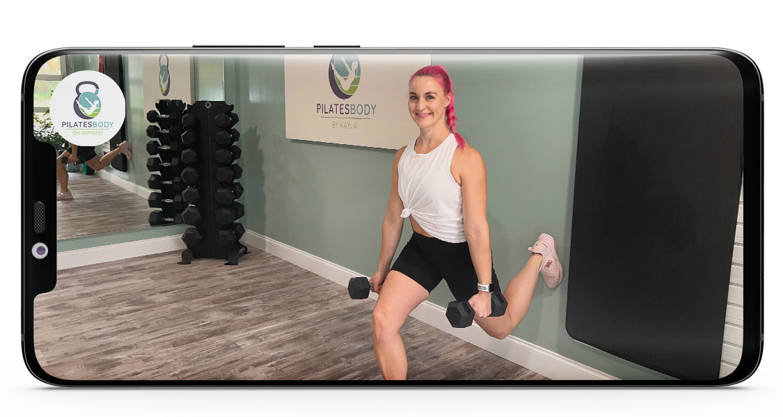 wall-pilates-full-body-strength-lower-body-blast-workout-class-for-beginners-pilatesbody-on-demand-app-by-kayla-brugger