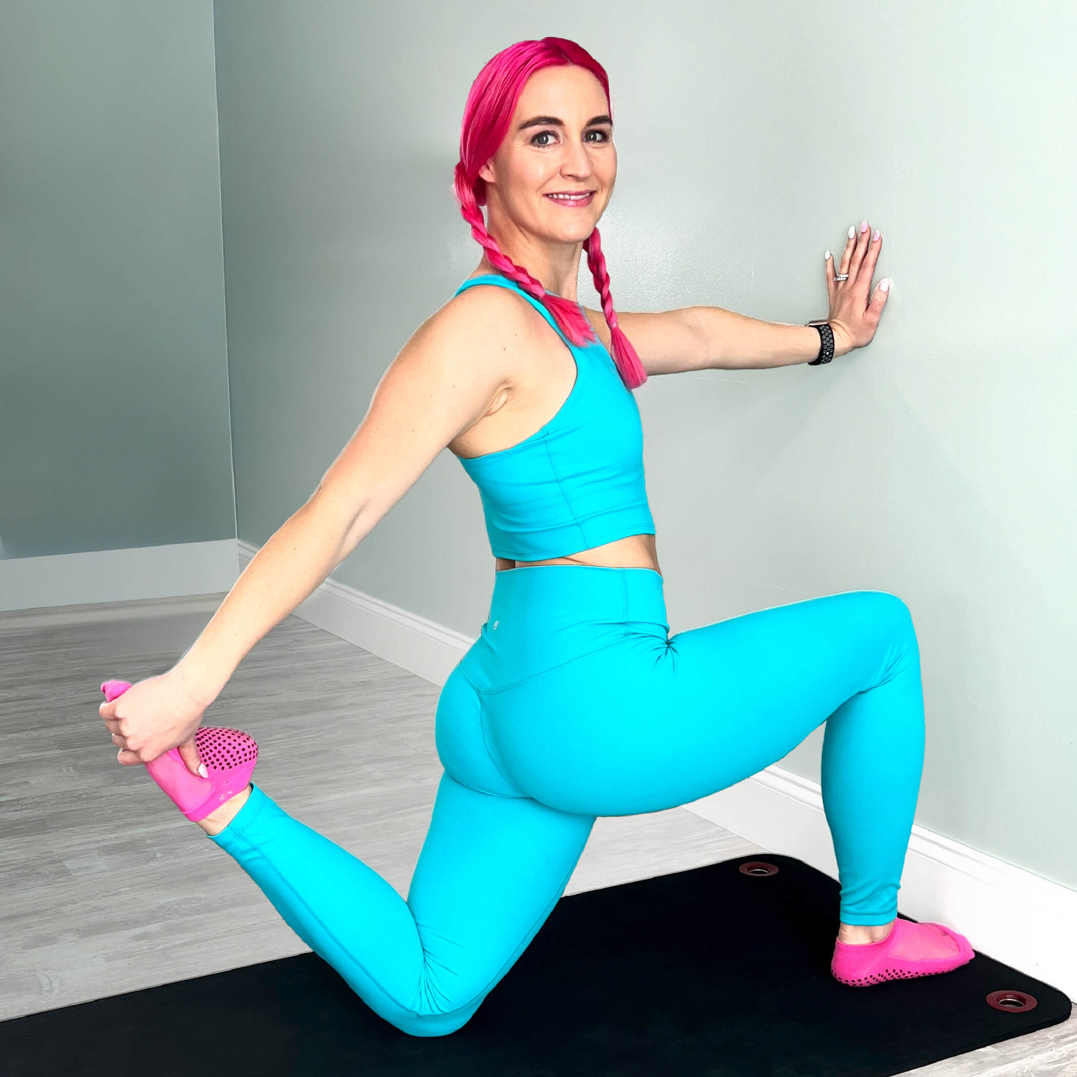 Free 28-Day Wall Pilates Challenge for Beginners on YouTube with Daily Pilates Workout Calendar PDF 3 - PILATES BODY by Kayla