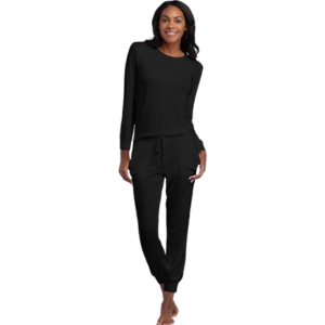 Black Softies lounge set.