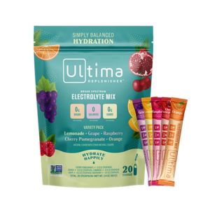 Best Electrolytes on Amazon Ultima Replenisher Daily Electrolyte Drink Mix