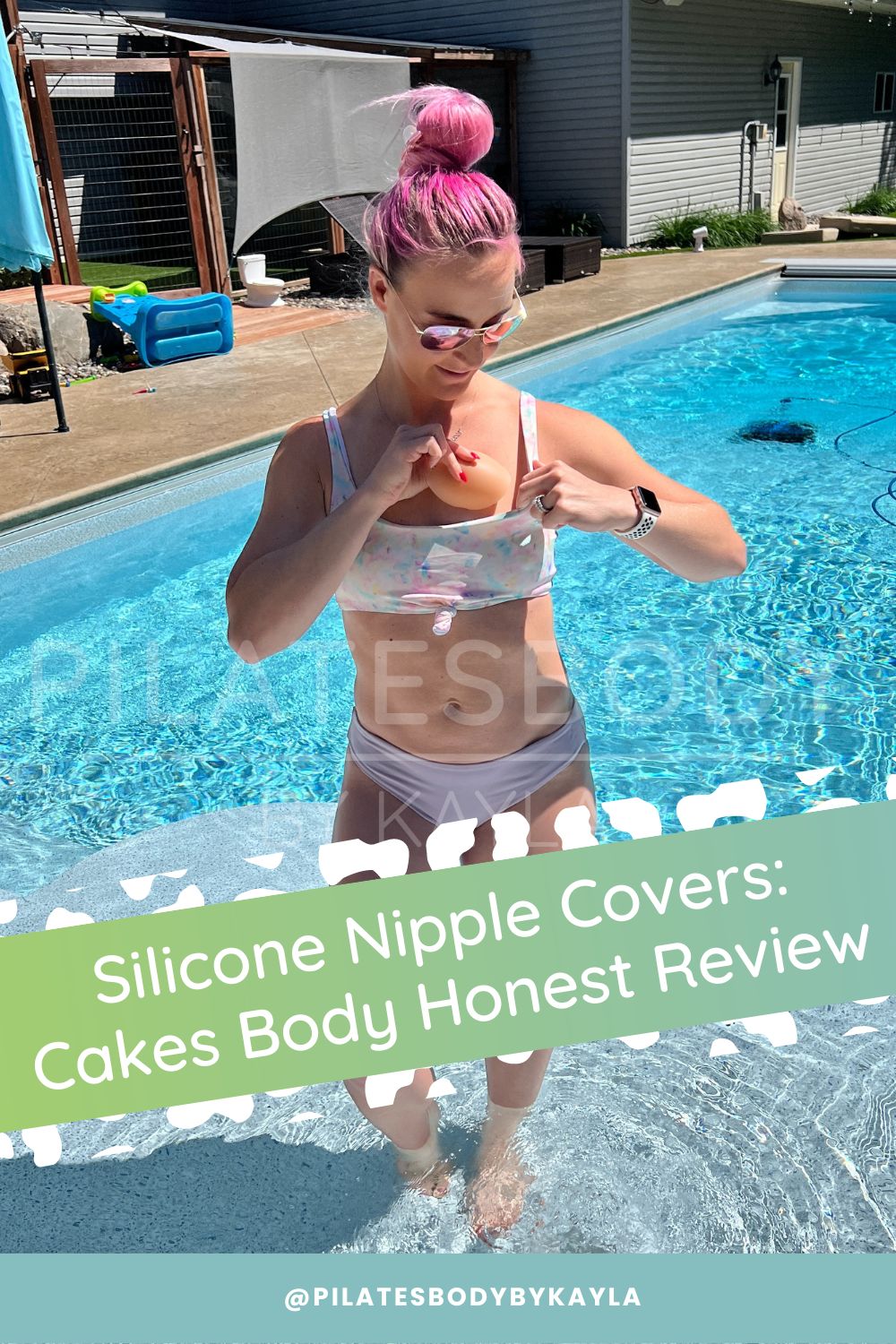 Cakes Body Nipple Covers Demonstration by Pilatesbody by Kayla Pinterest Pin