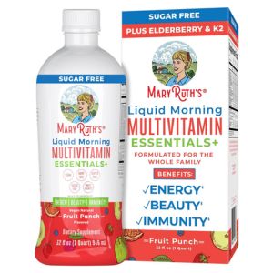 Organic Mary Ruth Liquid Morning Multi-Vitamins for womens health