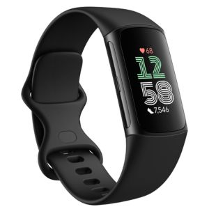 Fitbit Charge 6 Fitness Tracker with Google apps, Heart Rate on Exercise Equipment