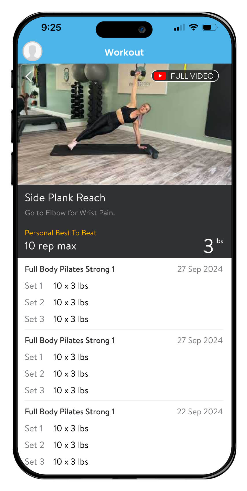 12 week custom pilates programs at home strength training online in app workout on demand pilates body by kayla