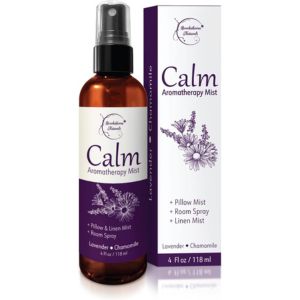 Lavender pillow spray natural sleep aid.