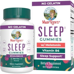 Natural remedies for deep sleep Mary Ruth's sleep gummies with melatonin.