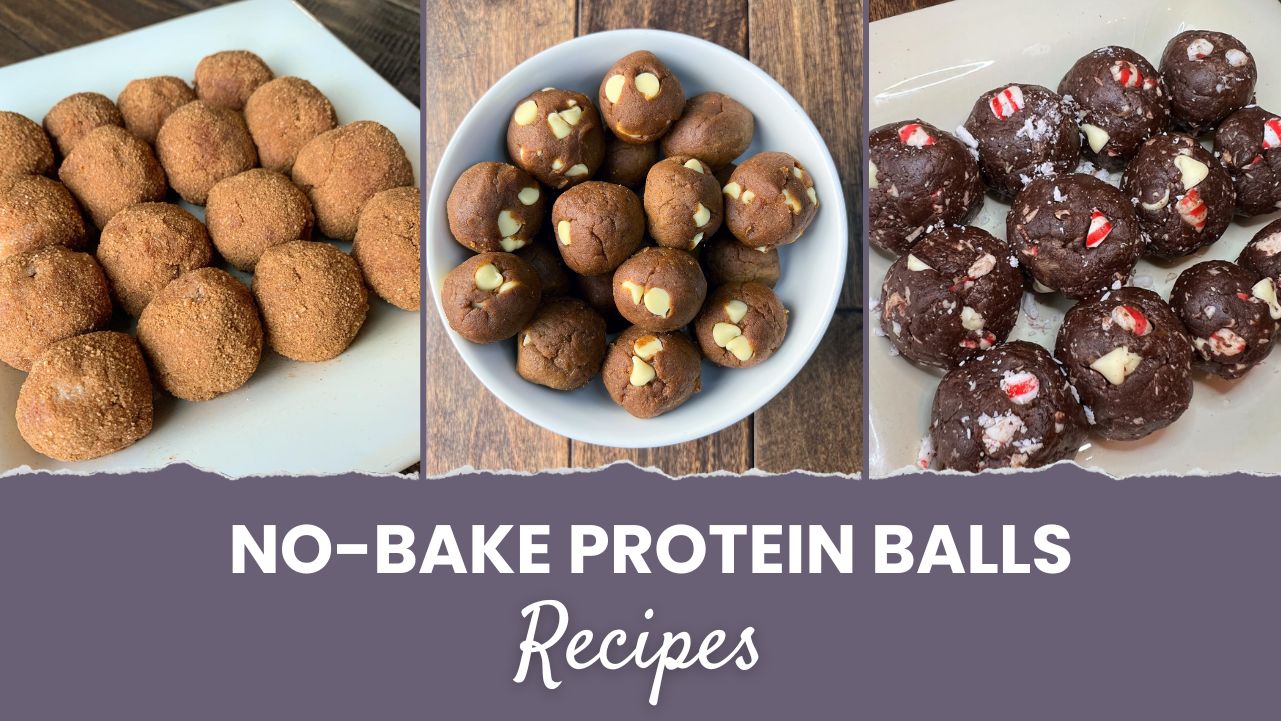 No-bake protein balls with nut butter and other energy ball recipes.