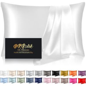 Best natural sleep aids luxurious silk pillowcase.