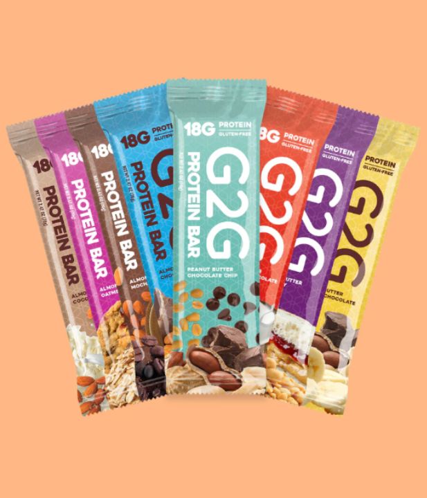 Discount codes on G2G protein bars for PILATESBODY by Kayla readers.