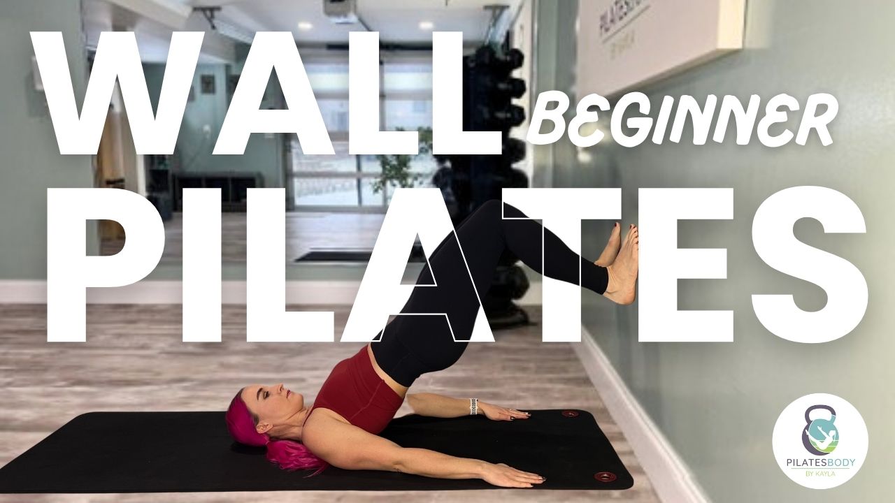 10 Beginner Wall Pilates Exercises to Try at Home cover.