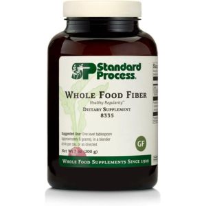 SP Whole Food Fiber dietary supplement.