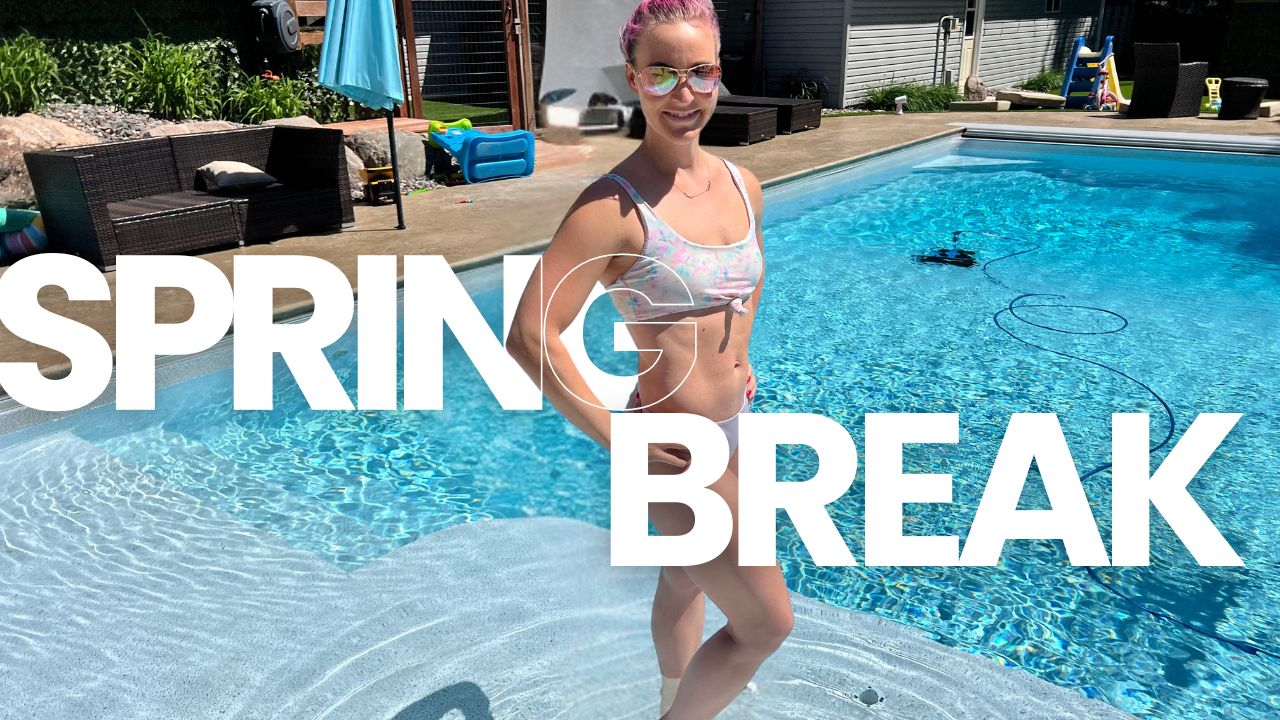 Spring Break Packing List How to Stay Healthy & Fit on the Go cover.