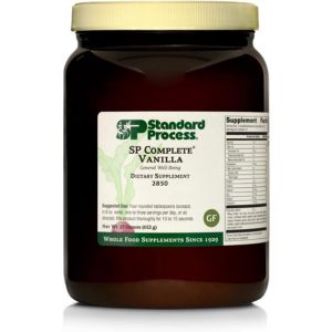 Standard Process Complete Vanilla dietary supplement.