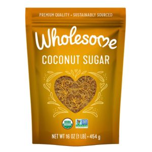 Coconut sugar.