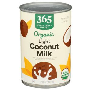 Organic Light Coconut Milk.