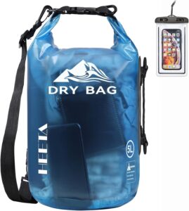Waterproof dry bag.