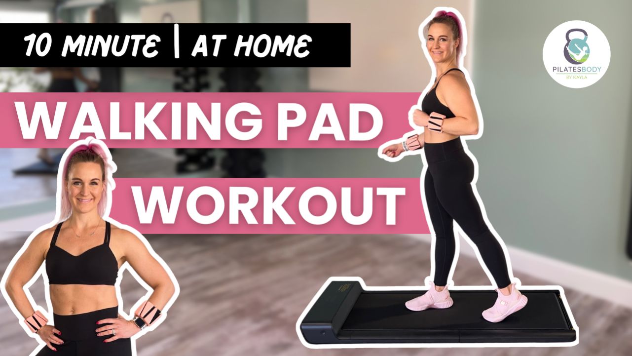10-Minute Walking Pad Workout blog cover.