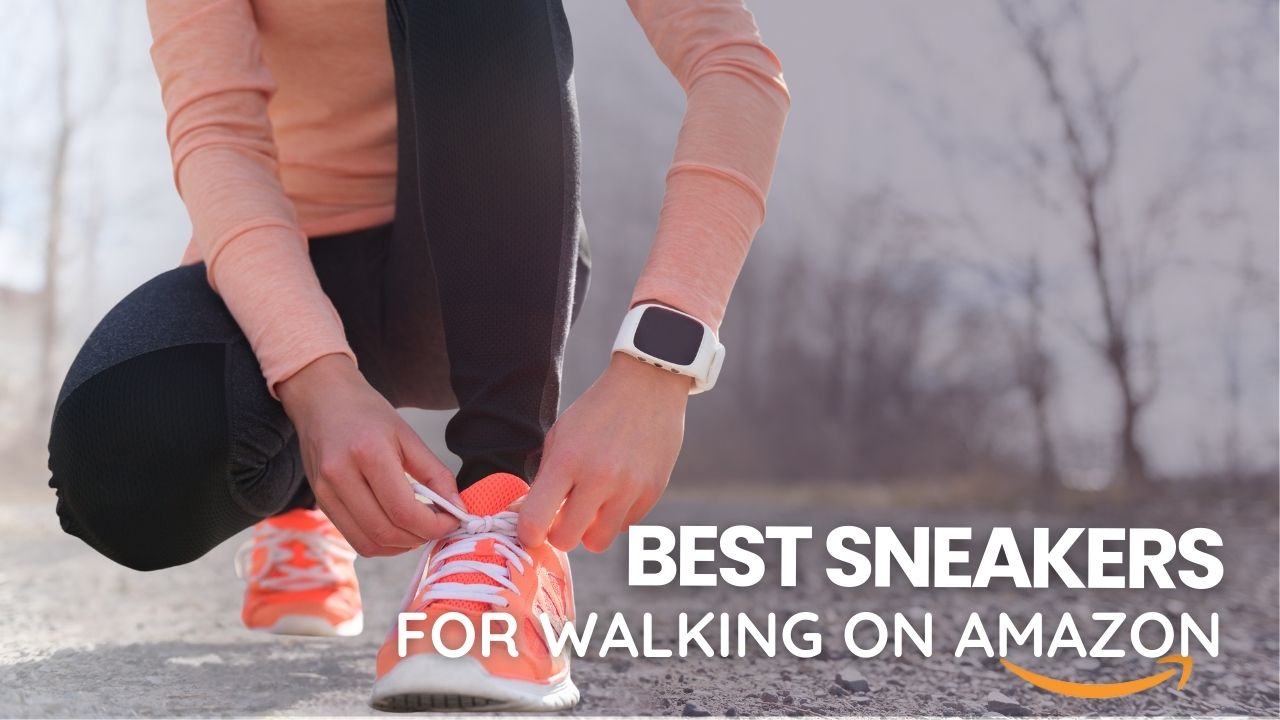 Best Walking Shoes on Amazon cover.