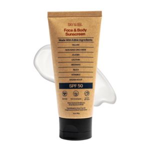 Sky & Sol Face and Body Sunscreen.