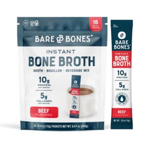 Bone Broth Bare Bones instant bone broth.