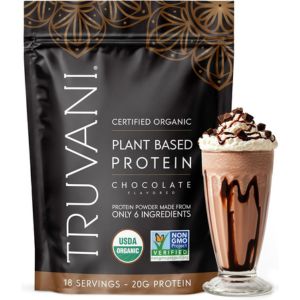 Truvani Protein Powder Truvani plant-based clean protein powders.