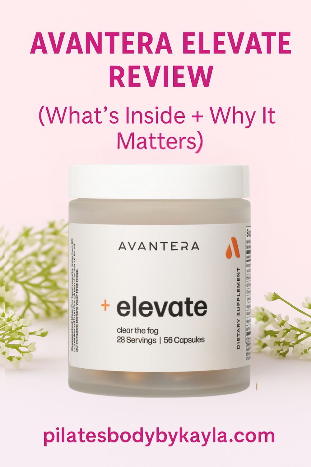 Avantera Elevate Pinterest Pin Avantera Elevate Pinterest Pin