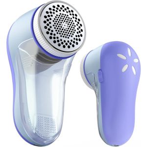 A fabric shaver for removing pilling from sweaters, sweatpants and jogger sets.