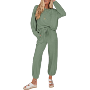 KIRUNDO Lounge Set in green.