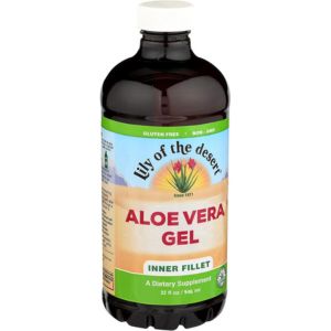 Lily of the Desert Organic Inner‑Fillet Aloe Vera Juice.