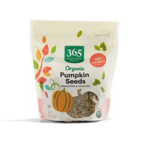 365 Organic Pumpkin Seeds.