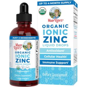 Vitamins for immune system support: MaryRuth's Zinc.
