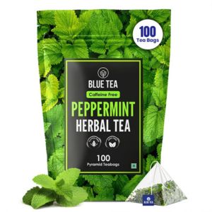 Blue Tea Peppermint Tea.