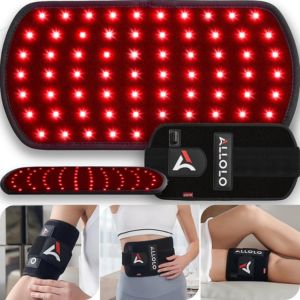 A red light therapy belt.