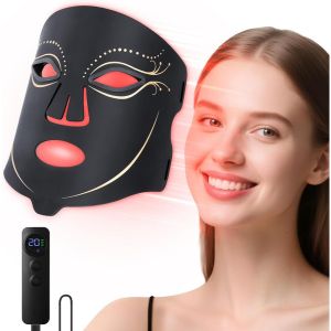 Red light therapy mask.