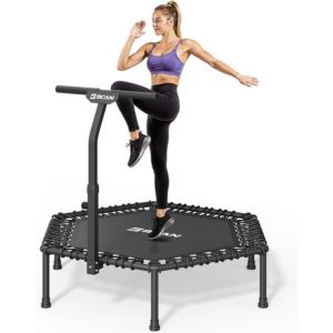 BCAN 51" Mini Hexagon Trampoline.