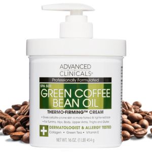 Caffeine cream for cellulite reduction.