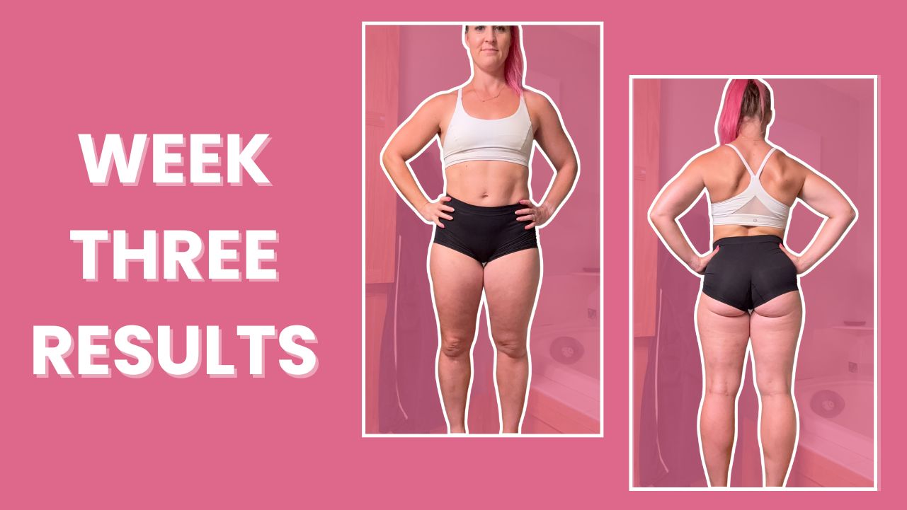 Fascia blasting week three results.
