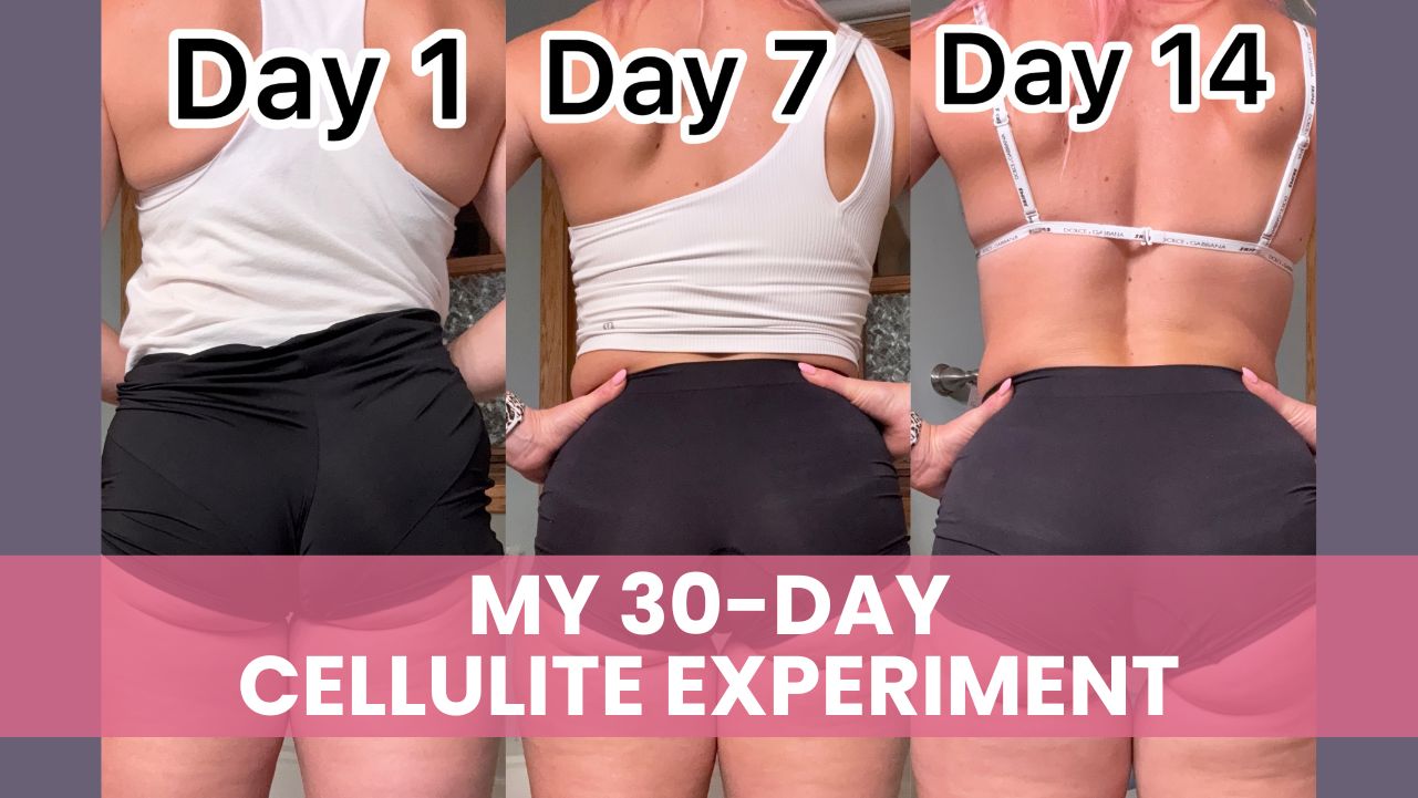 Pilatesbody by Kayla's 30-day cellulite treatment before and after pictures.