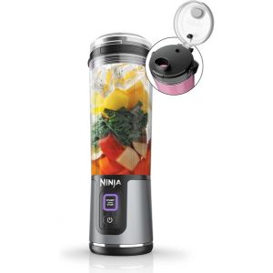 The best personal blenders include the Ninja BC151BK portable blender.