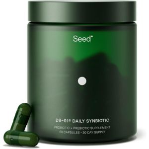 Seed DS-01 Daily Synbiotic probiotics and prebiotics.