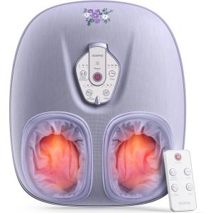 Renpho Foot Massager Heated foot massager with deep kneading and adjustable settings, highlighted as one of the best gifts for health and wellness for relaxation and recovery.