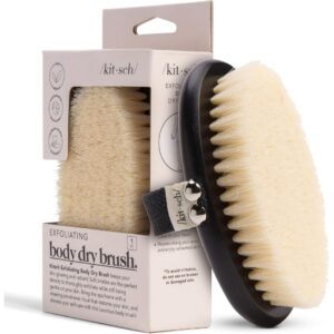 An exfoliating Body Dry Brush.