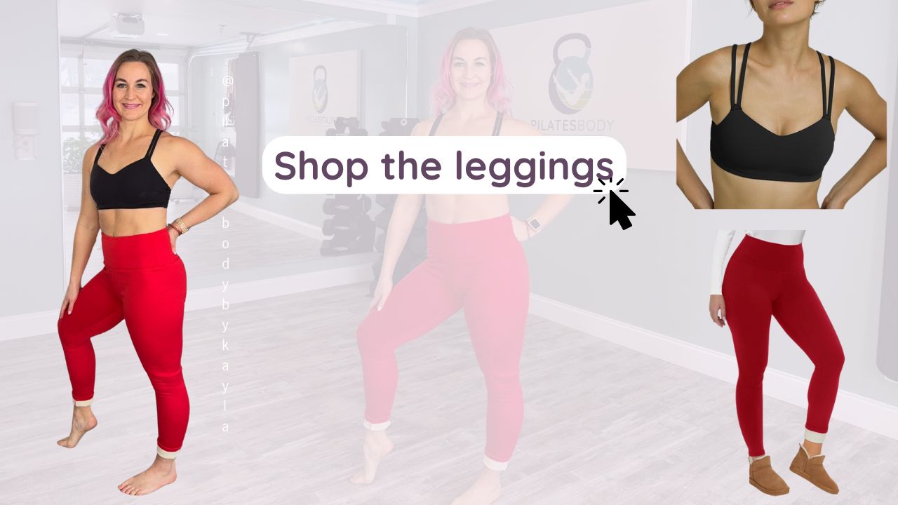 Fleece leggings by Campsnail represented by Pilatesbody by Kayla.