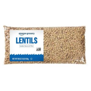 Lentils from Amazon Grocery.