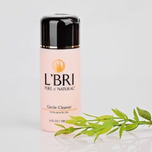 L'BRI Gentle Cleanser representing clean skincare.